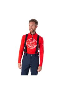 Aulp - Spodnie narciarskie męskie CMP VIZIL wodoodporne oddychające, szelki, gaitery. Kolor: niebieski. Sezon: zima. Sport: narciarstwo #1