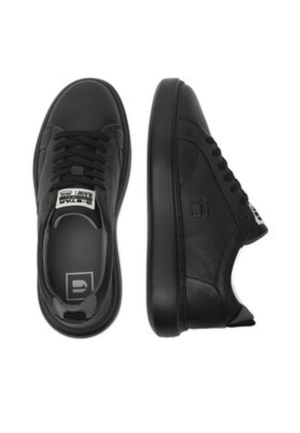 G-Star RAW - G-Star Raw Sneakersy EO-LONDON-04 MI08 Czarny. Kolor: czarny. Materiał: skóra