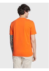 Guess T-Shirt F3GI10 J1314 Brązowy Slim Fit. Kolor: brązowy. Materiał: bawełna