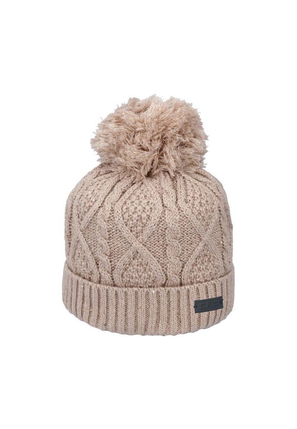 Czapka damska turystyczna CMP 5505608. Kolor: biały. Sezon: zima. Styl: sportowy, casual