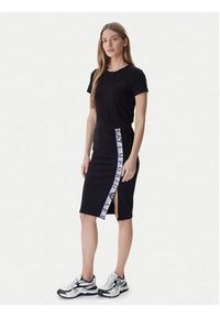 EA7 Emporio Armani T-Shirt 7W001490 AF10373 Czarny Slim Fit. Kolor: czarny. Materiał: bawełna #2