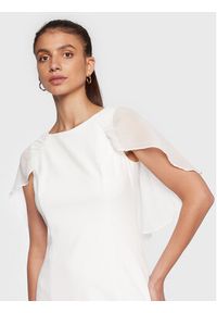 DKNY Sukienka koktajlowa DD2E1839 Biały Regular Fit. Kolor: biały. Materiał: syntetyk. Styl: wizytowy #4