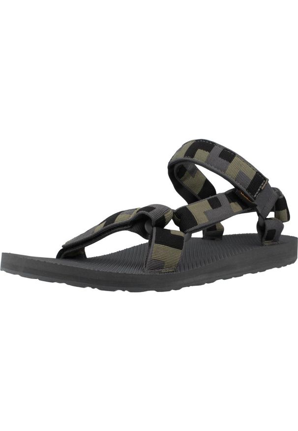 Buty do chodzenia męskie Teva Original Universal. Zapięcie: rzepy. Kolor: szary. Materiał: guma, materiał, tkanina, syntetyk. Sport: turystyka piesza