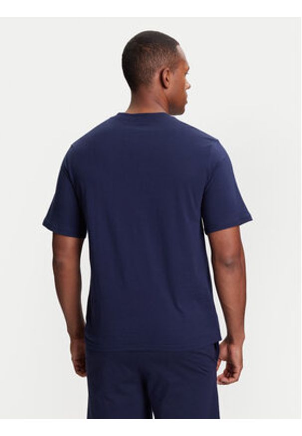 United Colors of Benetton - United Colors Of Benetton T-Shirt 30964M01W Granatowy Regular Fit. Kolor: niebieski. Materiał: bawełna