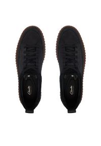 Clarks Sneakersy Torhill Lace 26183470 Czarny. Kolor: czarny. Materiał: nubuk, skóra #3