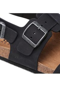 Geox Sandały U Sandal Ghita A U159VA 00032 C9999 Czarny. Kolor: czarny. Materiał: skóra, nubuk #8