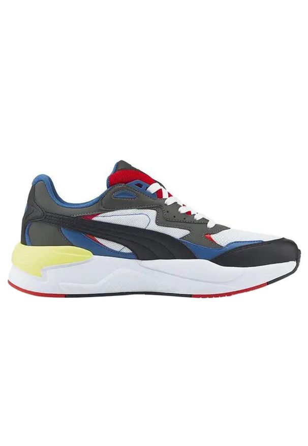 Buty do chodzenia męskie Puma Xray Speed. Zapięcie: sznurówki. Kolor: biały, wielokolorowy, czarny. Materiał: materiał, syntetyk, tkanina. Szerokość cholewki: normalna. Sport: turystyka piesza