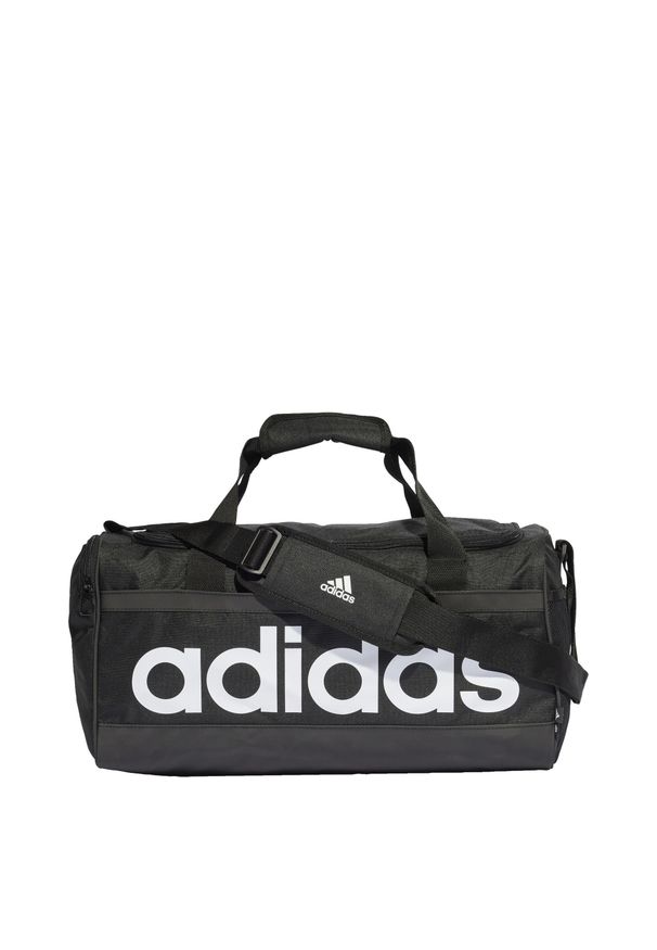 Adidas - Essentials Duffel Bag. Kolor: biały, czarny, wielokolorowy. Materiał: materiał