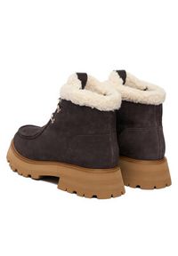 MICHAEL Michael Kors Trzewiki Cade 40F5CAFE5S Brązowy. Kolor: brązowy. Materiał: skóra, zamsz #5