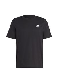 Adidas - Koszulka sportowa męska adidas Essentials. Kolor: czarny, szary, zielony, wielokolorowy, brązowy. Sport: piłka nożna