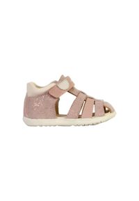 Sandały Geox Model B Sandal Macchia Gir Kolor Rose. Kolor: różowy. Materiał: skóra