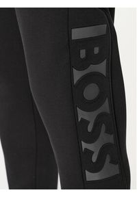 BOSS - Boss Spodnie dresowe Helwyn 50499039 Czarny Relaxed Fit. Kolor: czarny. Materiał: bawełna, dresówka