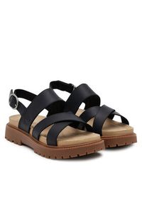 Timberland Sandały TB0A61TRW021 Czarny. Kolor: czarny. Materiał: skóra