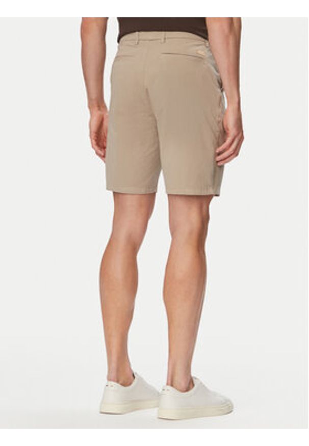 BOSS Szorty materiałowe H-Kane1 50555235 Beżowy Modern Fit. Kolor: beżowy. Materiał: bawełna