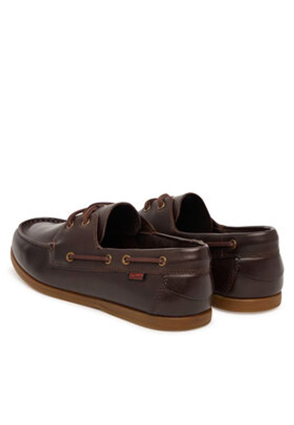 Clarks Półbuty Charmouth Lace 26186433 Brązowy. Kolor: brązowy. Materiał: skóra