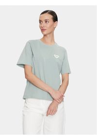 JDY T-Shirt Felisa 15300408 Zielony Regular Fit. Kolor: zielony. Materiał: bawełna #1