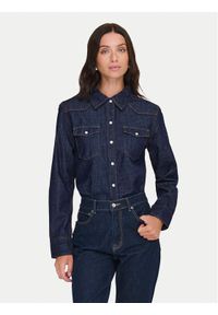 only - ONLY Koszula jeansowa Charlize 15364777 Niebieski Regular Fit. Kolor: niebieski. Materiał: bawełna #1