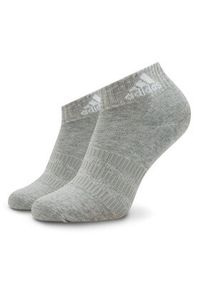 Adidas - adidas Skarpety Niskie Unisex Thin and Light Sportswear Ankle Socks 6 Pairs IC1307 Szary. Kolor: szary. Materiał: bawełna