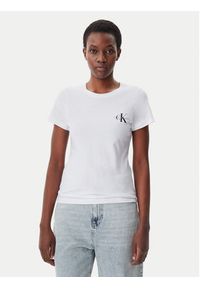 Calvin Klein Jeans Komplet 2 t-shirtów J20J219734 Kolorowy Slim Fit. Materiał: bawełna. Wzór: kolorowy #7
