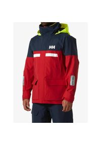 Kurtka przeciwdeszczowa męska Helly Hansen Pier 4.0 Jacket. Kolor: czerwony