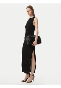 Guess Sukienka dzianinowa W6GKAX Z0981 Czarny Slim Fit. Kolor: czarny. Materiał: wiskoza #2
