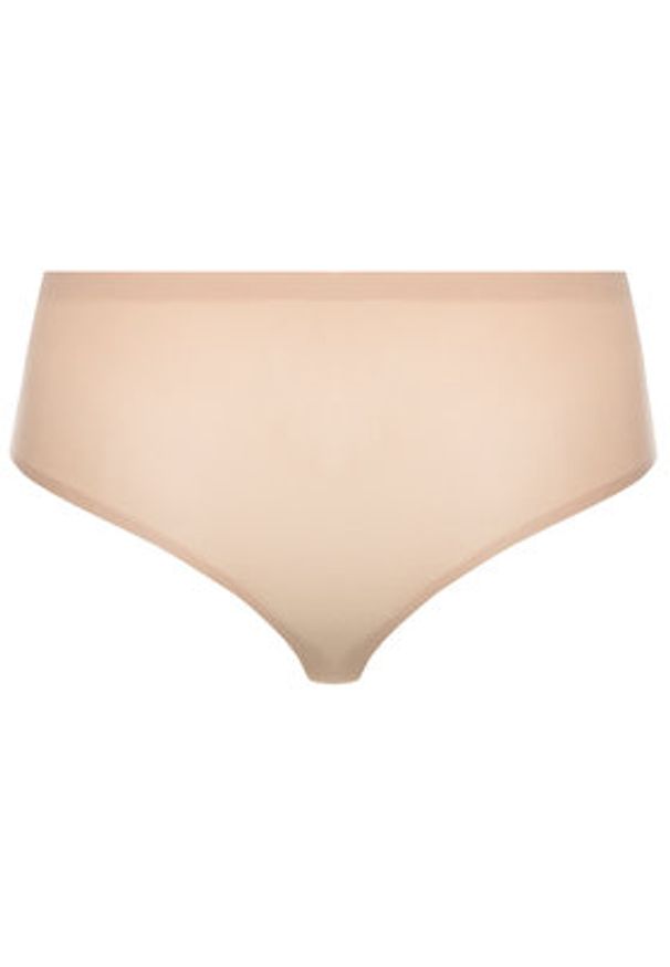 Chantelle Figi Brazylijskie z wysokim stanem Soft Stretch C10690 Beżowy. Stan: podwyższony. Kolor: beżowy. Materiał: syntetyk