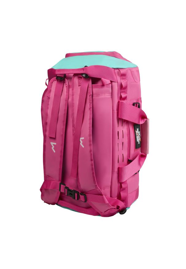 ELITEX TRAINING - Plecak torba Duffel Elitex Training 40L wodoodp. przegroda na buty. Kolor: różowy. Sport: fitness