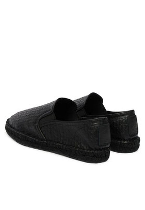 Replay - REPLAY Espadryle GMF16 .000.C0061S Czarny. Kolor: czarny. Materiał: materiał