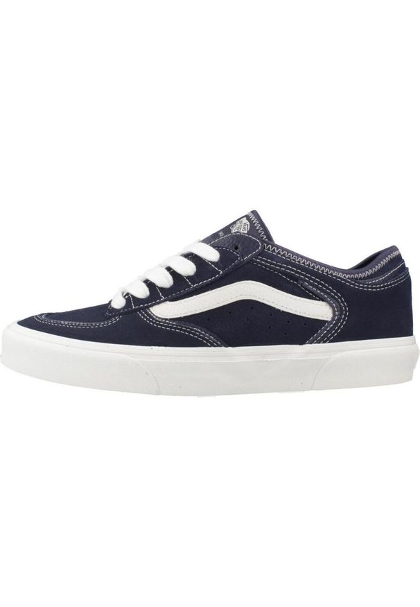 Vans - Buty VANS ROWLEY CLASSIC Niebieski. Kolor: niebieski. Materiał: tkanina, skóra. Model: Vans Classic. Sport: turystyka piesza