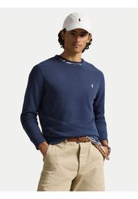 Polo Ralph Lauren Bluza 710A12485002 Granatowy Regular Fit. Typ kołnierza: polo. Kolor: niebieski. Materiał: bawełna #1