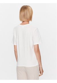 ICHI T-Shirt 20118311 Biały Regular Fit. Kolor: biały #6