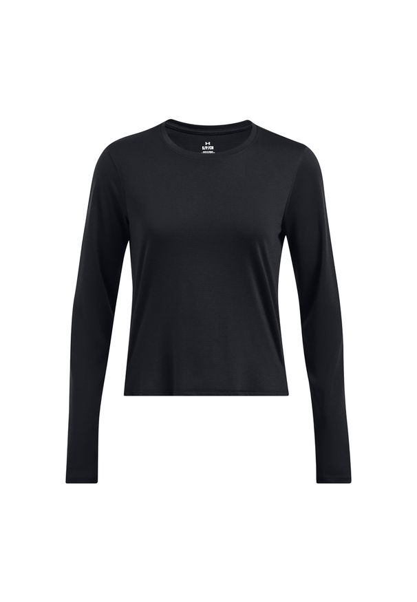 Longsleeve do biegania damski Under Armour Launch. Kolor: czarny. Długość rękawa: długi rękaw. Sport: bieganie