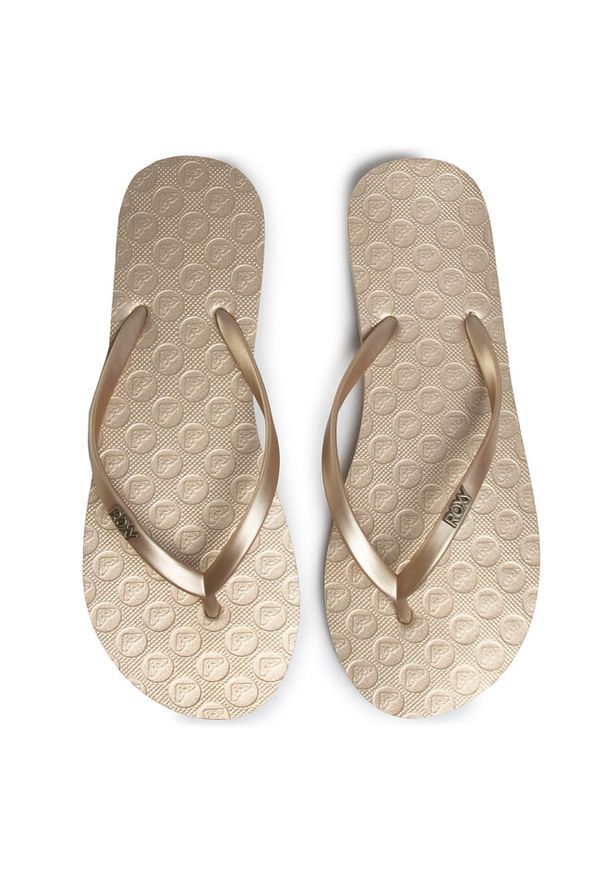 Japonki Roxy. Kolor: złoty