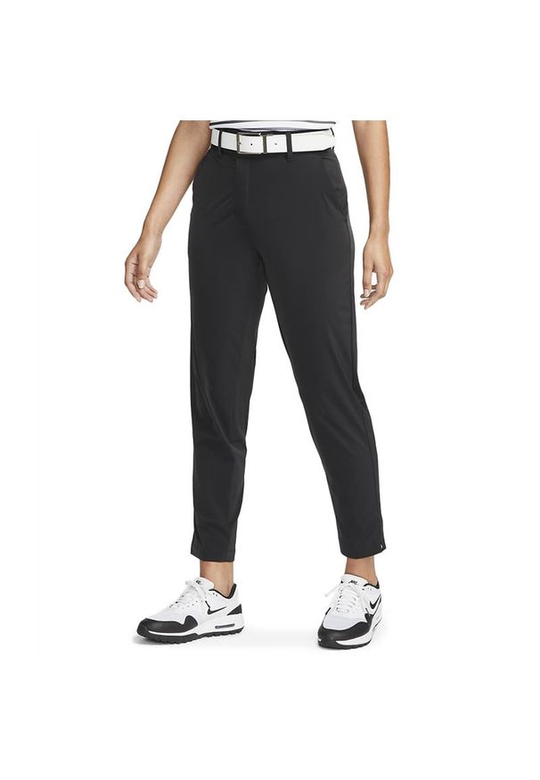 Spodnie Nike Dri-Fit Tour FD5607-010 - czarne. Kolor: czarny. Materiał: materiał, poliester, nylon, elastan. Technologia: Dri-Fit (Nike). Sport: turystyka piesza, fitness