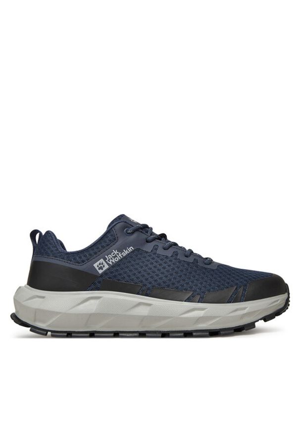 Jack Wolfskin Sneakersy -Hike Ventura Lite Xt Vent Low M A64206 Granatowy. Kolor: niebieski. Materiał: materiał