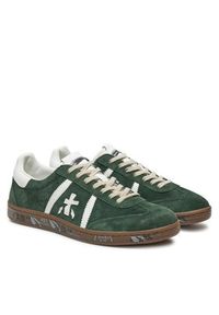 Premiata Sneakersy Bonnie 6902 Zielony. Kolor: zielony. Materiał: skóra, zamsz #5