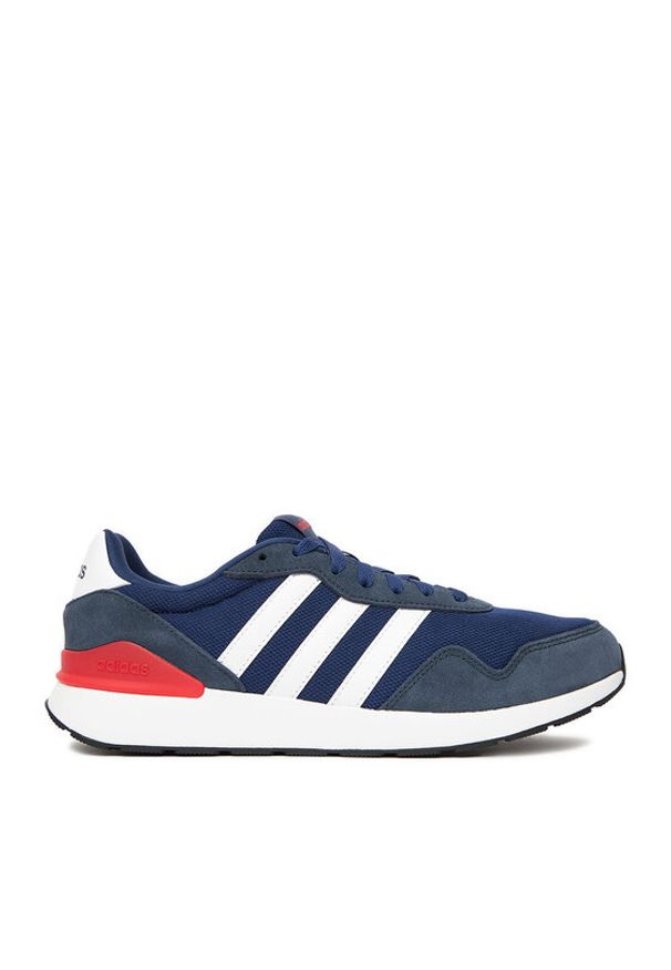 Adidas - adidas Sneakersy RUN 60s 4.0 JR6620 WB Granatowy. Kolor: niebieski. Materiał: materiał. Sport: bieganie