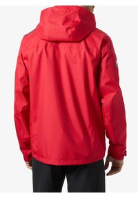 Kurtka przeciwdeszczowa męska Helly Hansen Crew Hooded Jacket 2.0. Kolor: czerwony