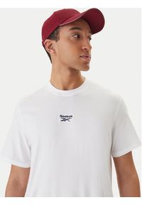 Reebok T-Shirt Branagan RK25561CCM Biały Regular Fit. Kolor: biały. Materiał: bawełna #2