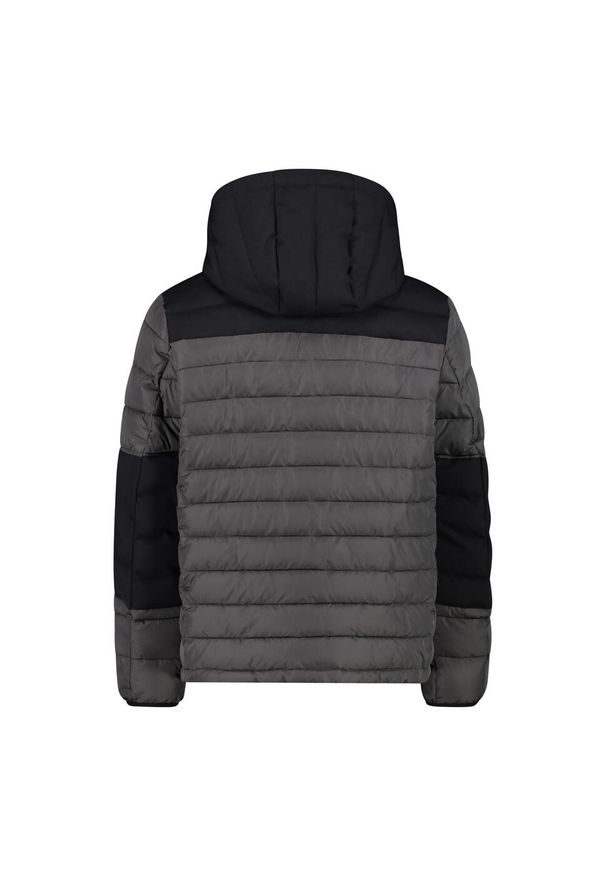 CMP - Kurtka Męska Zimowa 32K3187 OCIEPLANA 32K3187. Kolor: szary. Materiał: włókno. Wzór: gładki. Sezon: zima. Sport: turystyka piesza