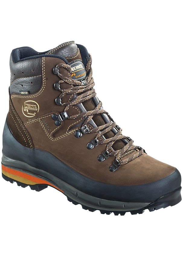 MEINDL - Buty trekkingowe Meindl Vakuum GTX. Kolor: brązowy. Materiał: nubuk, skóra. Technologia: Gore-Tex. Sport: turystyka piesza