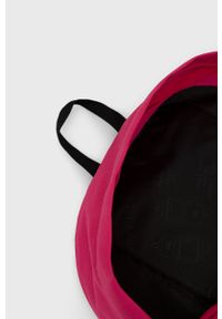 JanSport - Jansport plecak kolor różowy duży z aplikacją. Kolor: różowy. Wzór: aplikacja #4