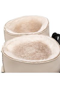 Inuikii Śniegowce Full Leather Pastelle 70202-088 Beżowy. Kolor: beżowy. Materiał: skóra #3