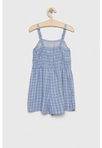 Abercrombie & Fitch kombinezon dziecięcy kolor niebieski. Okazja: na co dzień. Kolor: niebieski. Styl: casual #2