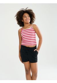 Sinsay - Szorty w stylu basic - czarny. Kolor: czarny #1