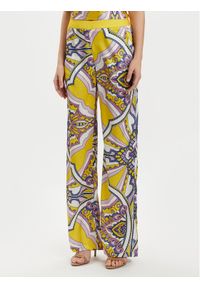 Gaudi Spodnie materiałowe 411FD25023 Kolorowy Regular Fit. Materiał: syntetyk. Wzór: kolorowy