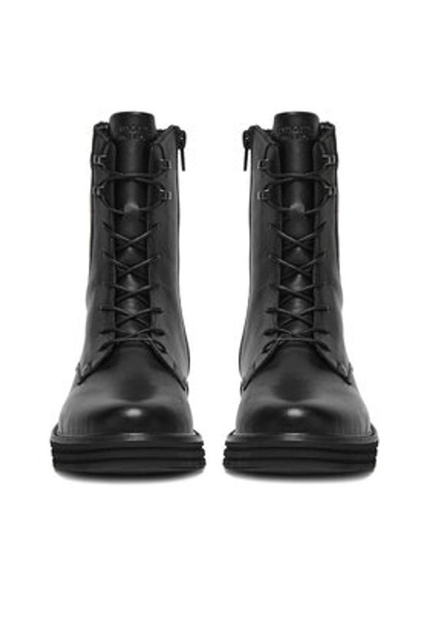 Remonte Trzewiki CEO-D3A71-00 Czarny. Kolor: czarny. Materiał: skóra