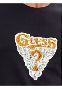 Guess T-Shirt M4BI44 I3Z14 Granatowy Regular Fit. Kolor: niebieski. Materiał: bawełna #4