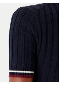 Guess Sweter V5BP04 Z1152 Granatowy Regular Fit. Kolor: niebieski. Materiał: akryl