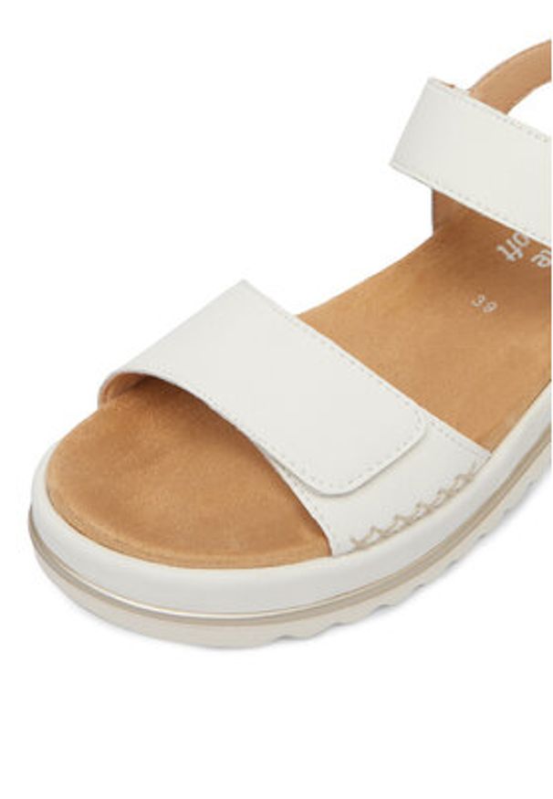 Remonte Sandały CEO-D3P53-80 Biały. Kolor: biały. Materiał: skóra, syntetyk